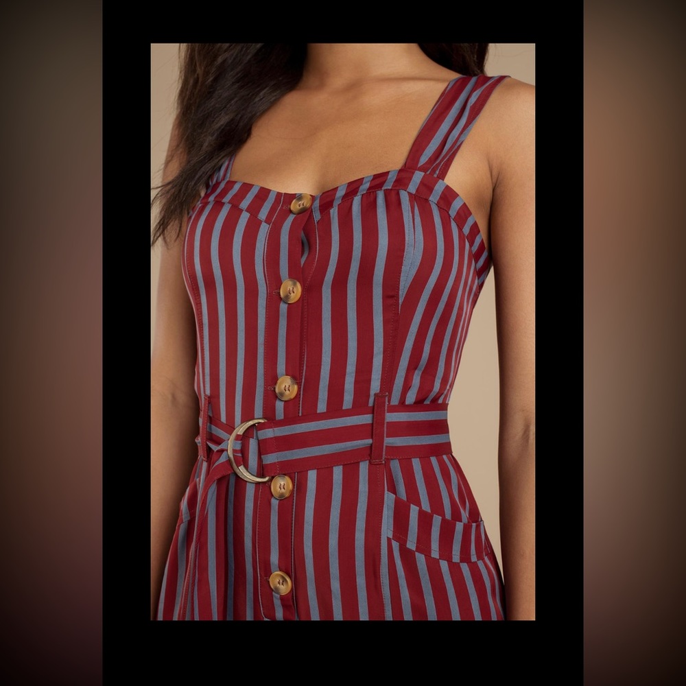 Free People Striped Jumpsuit - Picture 3 of 3